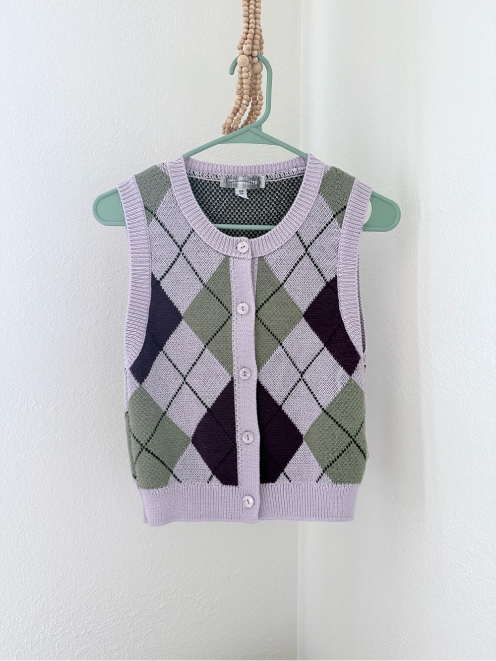 Urban Outfitters Santorini Buttoned Sweater Vest - Picture 2 of 7